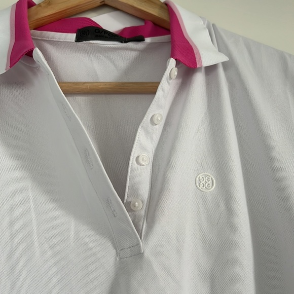 G/FORE Golf Shirt Women’s Size Medium Snow Polo - Picture 4 of 5